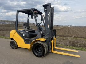 フォークリフト　極上！コマツ FD25T-17 サイドシフト付き 2.5トンディーゼル ダブルタイヤ 3694アワー