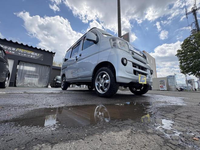 ハイゼットHIJET CARGO 4WD CRUSE TURBO LTD 本州仕入　TURBO 　25㎜アップスプリング　フォグランプ　リアスポ　BTフルセグナビ　バックカメラ　バイザー　アルミホイル　　etc　ドラレコ 4WD 660 5Dr