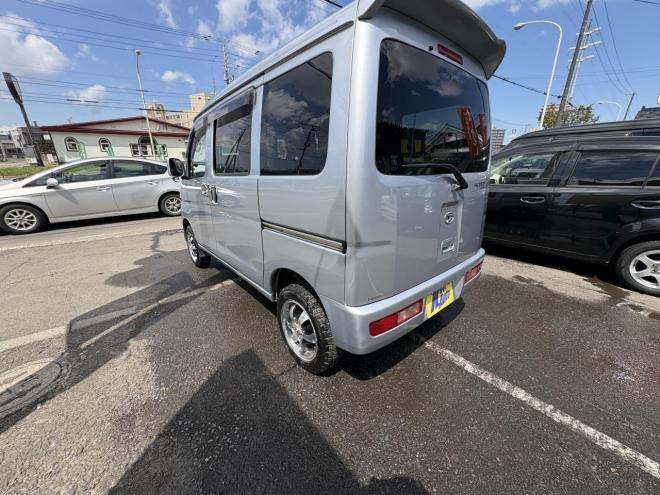 ハイゼットHIJET CARGO 4WD CRUSE TURBO LTD 本州仕入　TURBO 　25㎜アップスプリング　フォグランプ　リアスポ　BTフルセグナビ　バックカメラ　バイザー　アルミホイル　　etc　ドラレコ 4WD 660 5Dr