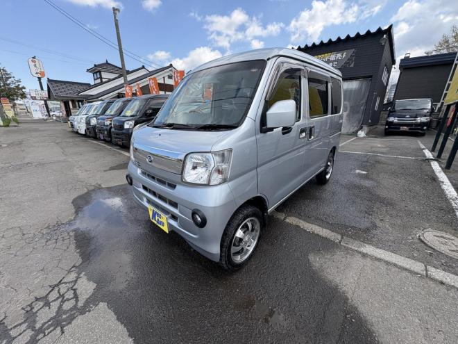 ハイゼットHIJET CARGO 4WD CRUSE TURBO LTD 本州仕入　TURBO 　25㎜アップスプリング　フォグランプ　リアスポ　BTフルセグナビ　バックカメラ　バイザー　アルミホイル　　etc　ドラレコ 4WD 660 5Dr