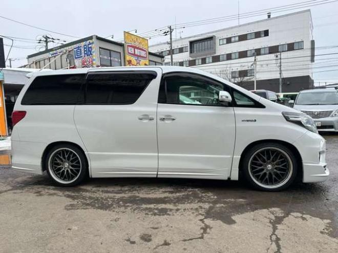 アルファードハイブリッド2.4 SR 4WD　ケンスタイルエアロ/ローダウン/サンルーフ 2400