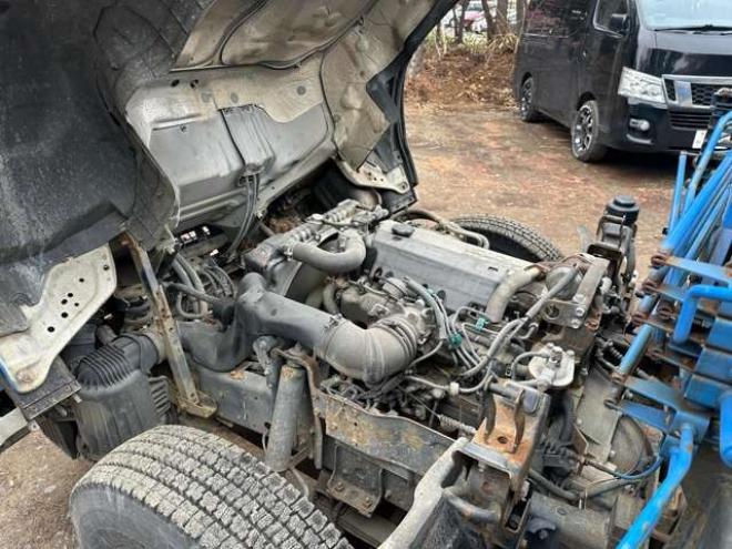エルフ4.3 ロング 高床 ディーゼル　ユニック付き/PS/PW/記録簿 2WD 4300