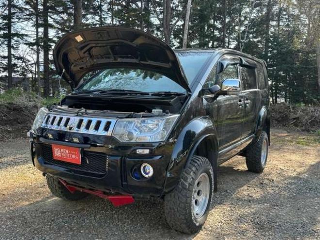 デリカD：5 2.4 G パワーパッケージ 4WD　リフトUP/ETC/両側パワスラ/地デジナビ 2400