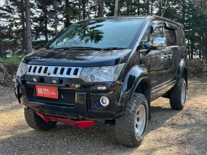 デリカD：5 2.4 G パワーパッケージ 4WD　リフトUP/ETC/両側パワスラ/地デジナビ 2400