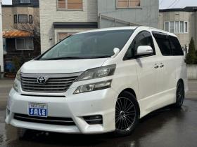 ヴェルファイア　2.4 Z プラチナセレクション 4WD　ALPNEフリップダウンモニター　ETC 2400
