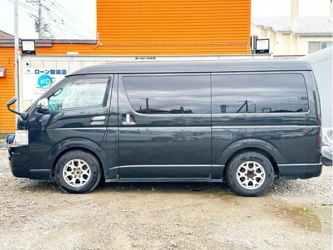 ハイエースバン5ドアバン2.7スーパーGLワイドロング 4WD　ローンが不安な方＜優遇ローン＞1NO登録　社外ナビ　LEDヘッドライト 4WD 2700 5Dr