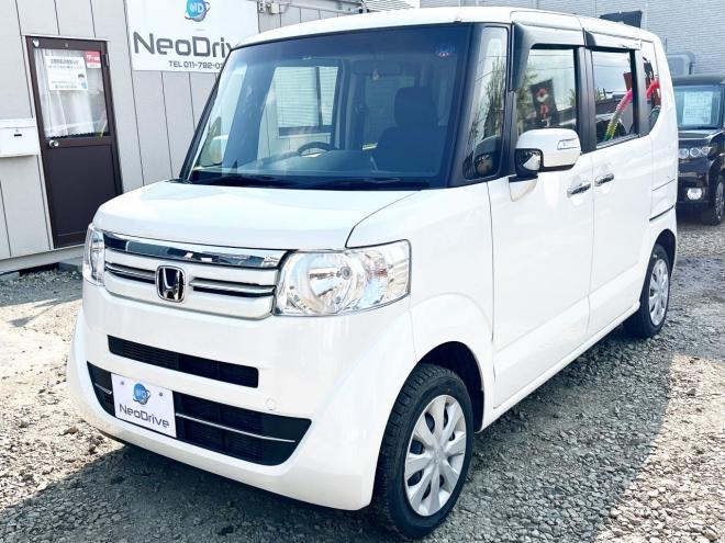 N-BOXG Lパッケージ 4WD　ローンが不安な方＜優遇ローン＞　寒冷地仕様　純正ナビ　片側PWスラ　シートヒーター
