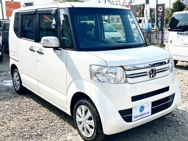 N-BOXG Lパッケージ 4WD　ローンが不安な方＜優遇ローン＞　寒冷地仕様　純正ナビ　片側PWスラ　シートヒーター
