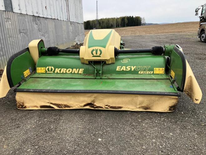 アタッチメントクローネ　中古　フロントモアコン+モアコンディショナー2台セット販売　(F320CV) (3201CV)　農機具