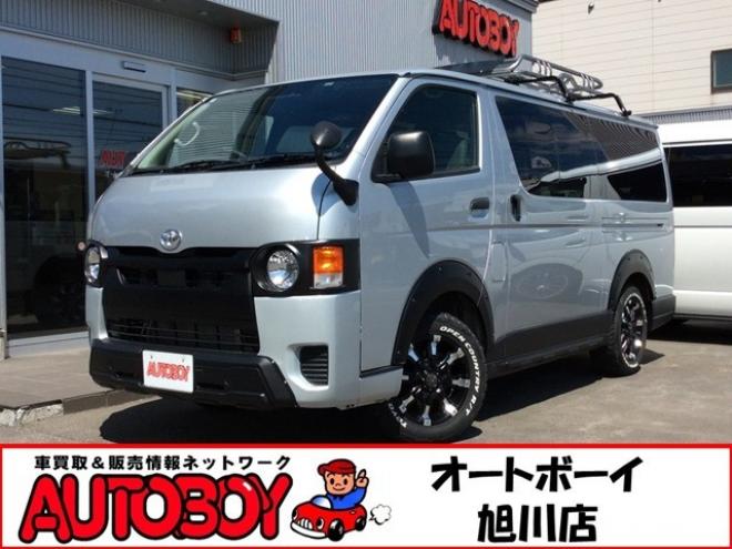 ハイエースバン2.8 DX ロング ディーゼルターボ 4WD　ルーフキャリア　バックカメラ　キーレス 2800