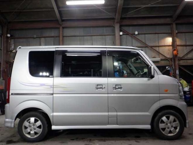 エブリィワゴン PZターボ ディスチャージヘッドランプ装着車 4WD　ナビ・TV・Bカメラ・パワスラ・ETC・HID 660