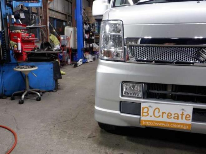 エブリィワゴン PZターボ ディスチャージヘッドランプ装着車 4WD　ナビ・TV・Bカメラ・パワスラ・ETC・HID 660
