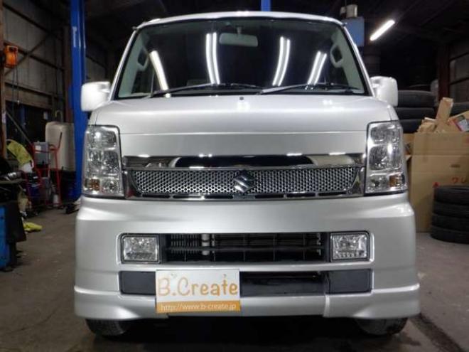 エブリィワゴン PZターボ ディスチャージヘッドランプ装着車 4WD　ナビ・TV・Bカメラ・パワスラ・ETC・HID 660