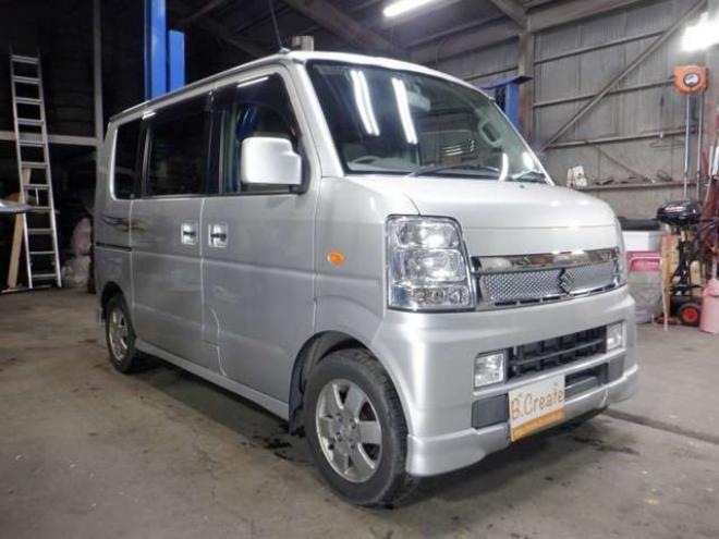 エブリィワゴン PZターボ ディスチャージヘッドランプ装着車 4WD　ナビ・TV・Bカメラ・パワスラ・ETC・HID 660