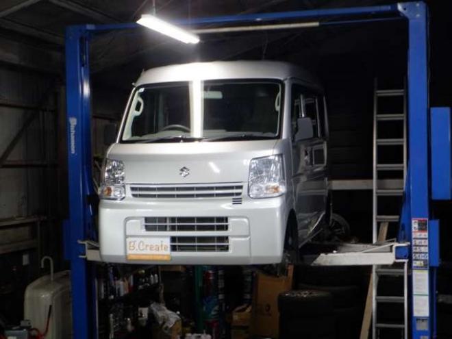 エブリィPA ハイルーフ 5AGS車 4WD　2nd発進・両側スライドドア・社外エンスタ 660