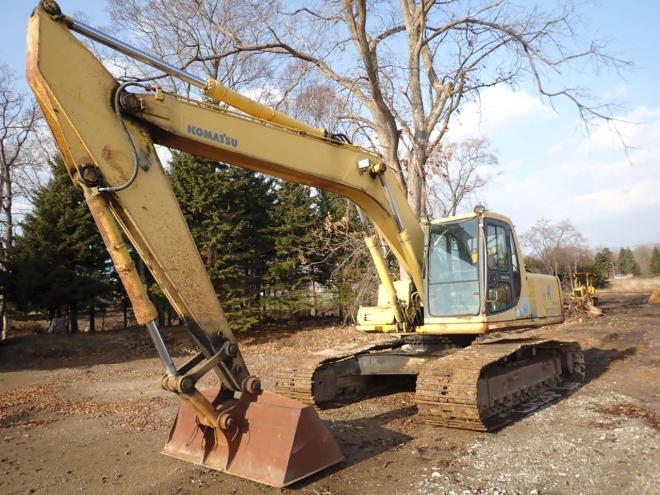 バックホーPC220LC-6E 恵庭ヤード