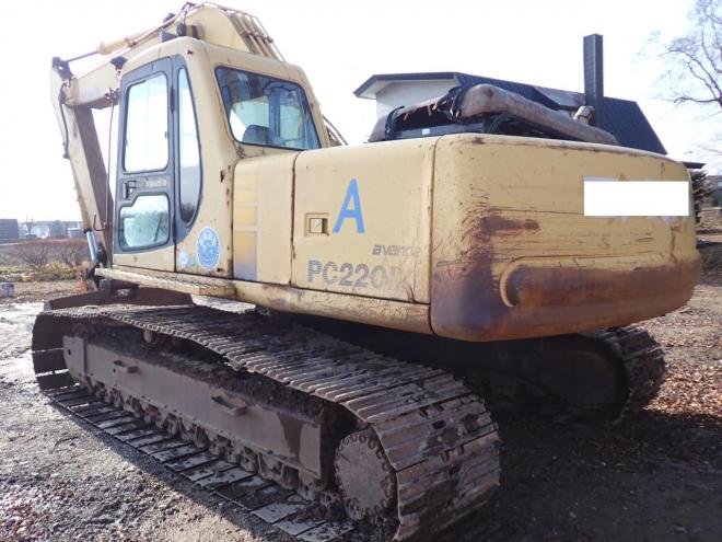 バックホーPC220LC-6E 恵庭ヤード