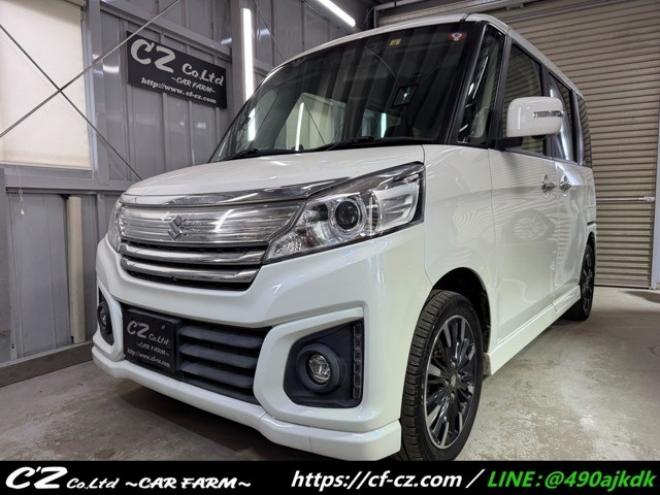 スペーシアカスタム XS デュアルカメラブレーキサポート装着車 4WD　夏冬タイヤ　Bluetooth　全周囲カメラ 660