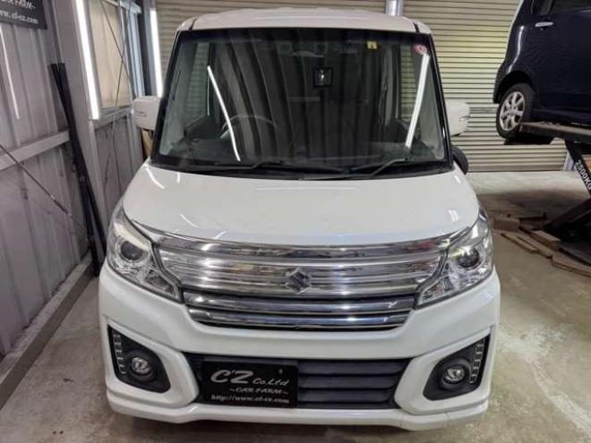 スペーシアカスタム XS デュアルカメラブレーキサポート装着車 4WD　夏冬タイヤ　Bluetooth　全周囲カメラ 660
