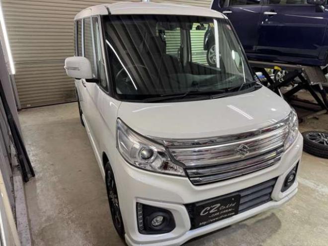 スペーシアカスタム XS デュアルカメラブレーキサポート装着車 4WD　夏冬タイヤ　Bluetooth　全周囲カメラ 660