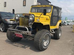 ジープ　　ガソリン　２４００　　バケットシート　フルオープン　ロールバー　リフトアップ　社外アル　ミハンドル　マニュアル車 4WD 2400 2Dr