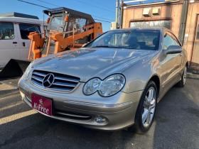 ベンツ　ＣＬＫ 　２年車検整備付き　スマートキー　ＥＴＣ　記録簿ありナビ　ＴＶ　ＣＤ　ＤＶＤ　オートクルーズコントロール　パワーシート　取り扱い説明書 2WD 1800 クーペDr
