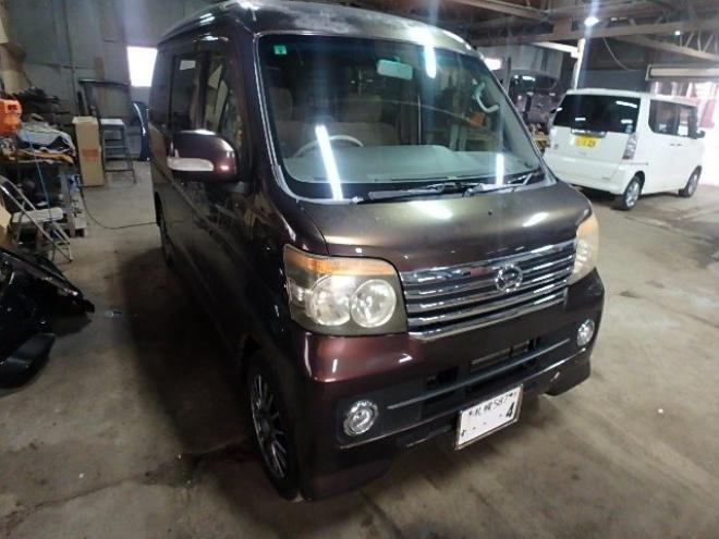 アトレーワゴン カスタムターボR 4WD　検9/5ナビテレビパワスラターボ 660