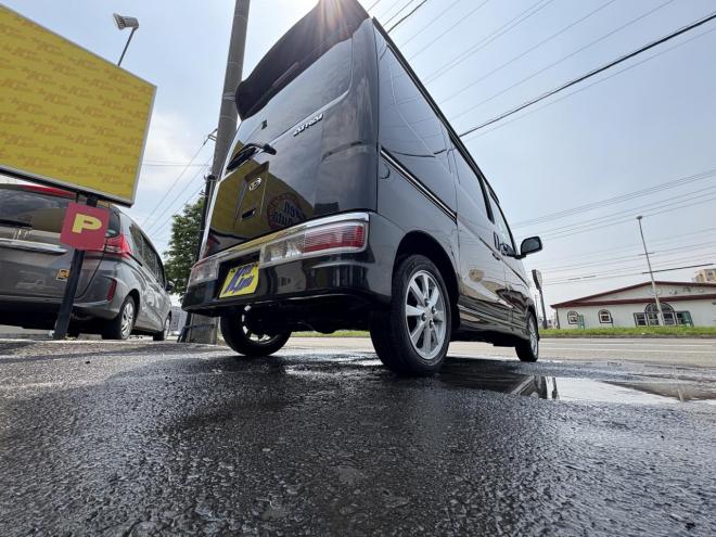 アトレーATRAI WAGON 4WD CUSTOM RS-LTD箱ワゴンTURBO入庫　検2付　 寒冷地仕様　リアヒーター　パワースライドドア　HID　BTフルセグナビ　ベンチシート　キーレス　フォグランプ　スタットレス 4WD 660 5Dr