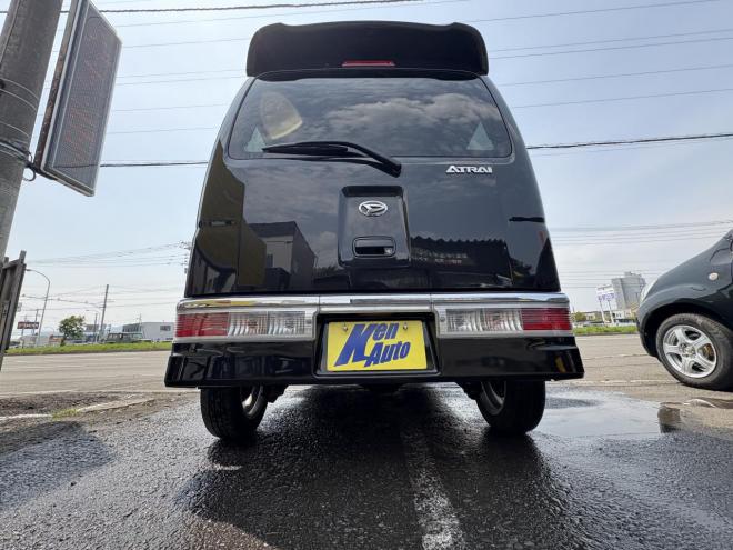 アトレーATRAI WAGON 4WD CUSTOM RS-LTD箱ワゴンTURBO入庫　検2付　 寒冷地仕様　リアヒーター　パワースライドドア　HID　BTフルセグナビ　ベンチシート　キーレス　フォグランプ　スタットレス 4WD 660 5Dr