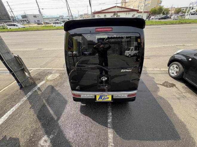 アトレーATRAI WAGON 4WD CUSTOM RS-LTD箱ワゴンTURBO入庫　検2付　 寒冷地仕様　リアヒーター　パワースライドドア　HID　BTフルセグナビ　ベンチシート　キーレス　フォグランプ　スタットレス 4WD 660 5Dr