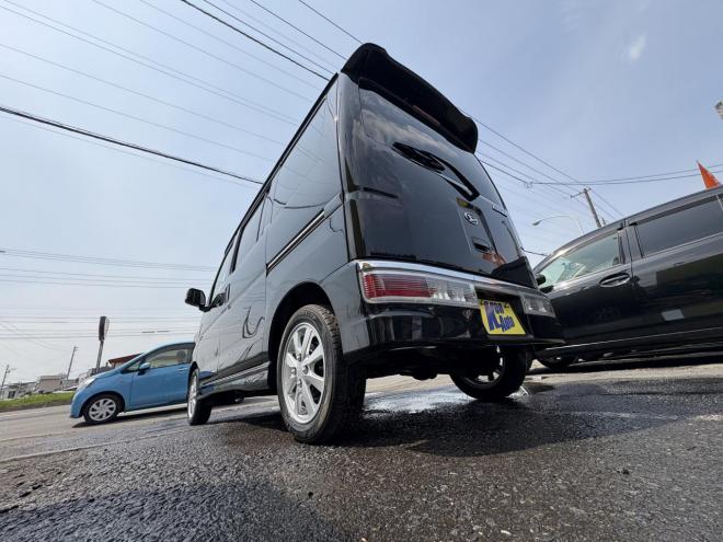 アトレーATRAI WAGON 4WD CUSTOM RS-LTD箱ワゴンTURBO入庫　検2付　 寒冷地仕様　リアヒーター　パワースライドドア　HID　BTフルセグナビ　ベンチシート　キーレス　フォグランプ　スタットレス 4WD 660 5Dr