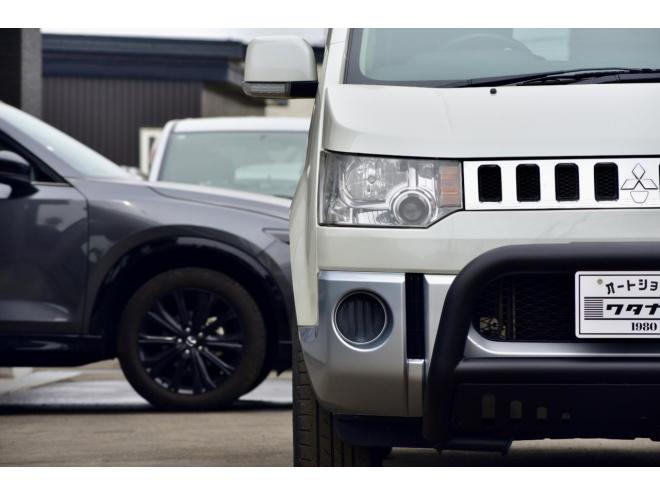 デリカD：5　２.４M　４WD　本州仕入　新品バンパーガード　社外ナビ