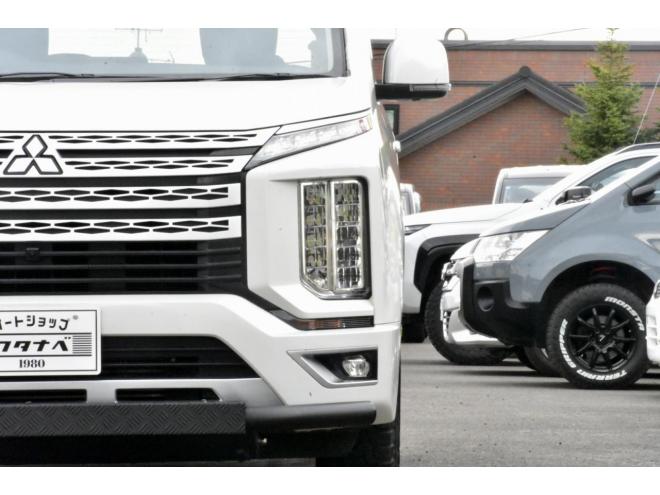 デリカD：5　Ｇパワーパッケージ　４ＷＤ　本州仕入　後期モデル　公認５名乗車　ワンオーナ　新品シートカバー　バンパーガード　電動リアゲート　シートヒータ　社外ナビ・Ｂカメラ　ＥＴＣ