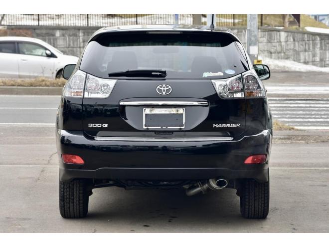 ハリアー３００Ｇ　Ｌパッケージ　４ＷＤ　ダッシュ割れ無　社外ナビ付　走行５万ｋｍ台　寒冷地仕様