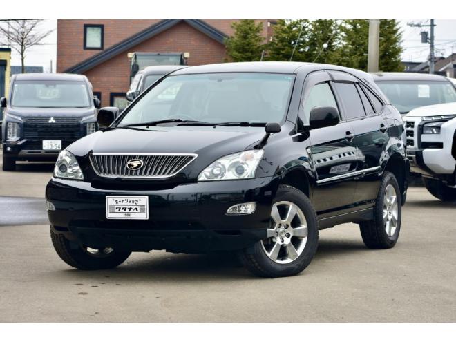 ハリアー３００Ｇ　Ｌパッケージ　４ＷＤ　ダッシュ割れ無　社外ナビ付　走行５万ｋｍ台　寒冷地仕様