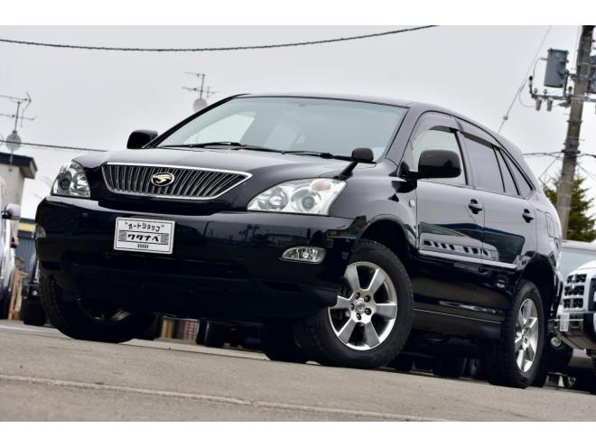 ハリアー３００Ｇ　Ｌパッケージ　４ＷＤ　ダッシュ割れ無　社外ナビ付　走行５万ｋｍ台　寒冷地仕様