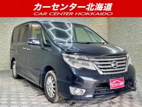 セレナ　2.0ハイウェイスターAセーフティPKG 4WD 5年保証 スマキー ナビTV Bカメ 寒冷地仕様 禁煙 車検整備2年付 修復歴無