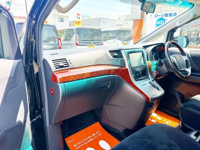 ヴェルファイア2.4ZプラチナセレクションⅡ 4WD　ローンが不安な方＜優遇ローン＞1年保証　本州仕入　両側Pスラ　社外ナビ