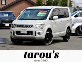 デリカ　Ｄ：5　Ｄパワーパッケージ　４ＷＤ　本州仕入　両側パワースライドドア　パドルシフト　社外ナビ／Ｂカメラ／フルセグＴＶ　ＥＴＣ　シートヒーター