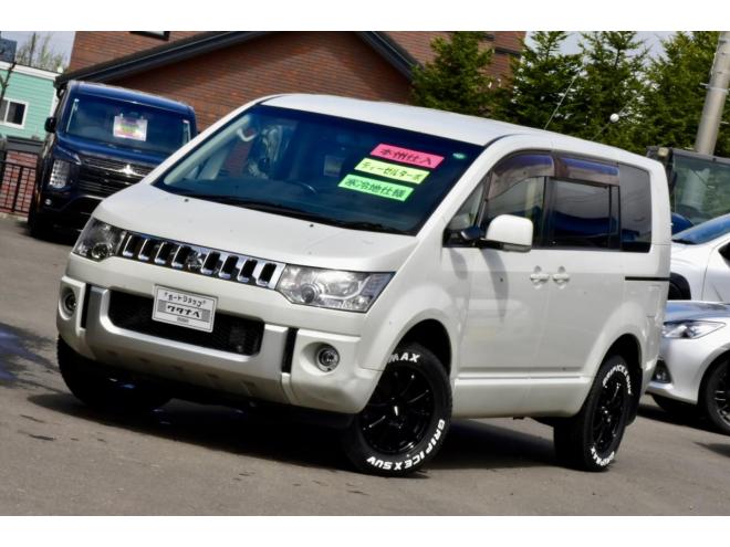 デリカＤ：5　Ｄパワーパッケージ　４ＷＤ　本州仕入　両側パワースライドドア　パドルシフト　社外ナビ／Ｂカメラ／フルセグＴＶ　ＥＴＣ　シートヒーター