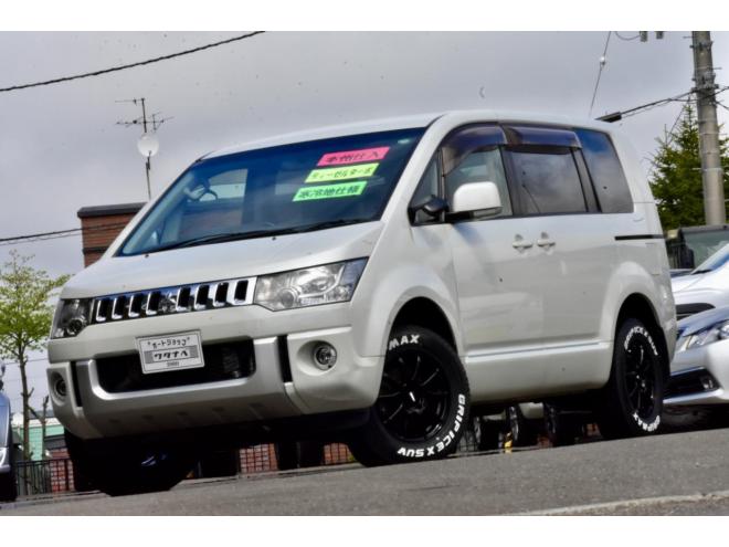 デリカＤ：5　Ｄパワーパッケージ　４ＷＤ　本州仕入　両側パワースライドドア　パドルシフト　社外ナビ／Ｂカメラ／フルセグＴＶ　ＥＴＣ　シートヒーター