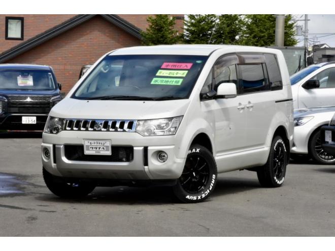 デリカＤ：5　Ｄパワーパッケージ　４ＷＤ　本州仕入　両側パワースライドドア　パドルシフト　社外ナビ／Ｂカメラ／フルセグＴＶ　ＥＴＣ　シートヒーター