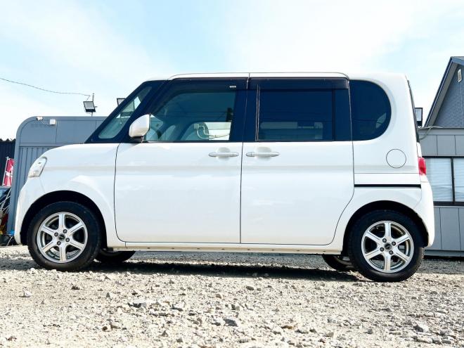 タント660X 4WD　ローンが不安な方＜優遇ローン＞　寒冷地仕様　社外ナビ　フルセグTV　コラム