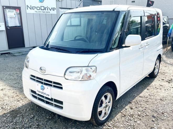 タント660X 4WD　ローンが不安な方＜優遇ローン＞　寒冷地仕様　社外ナビ　フルセグTV　コラム