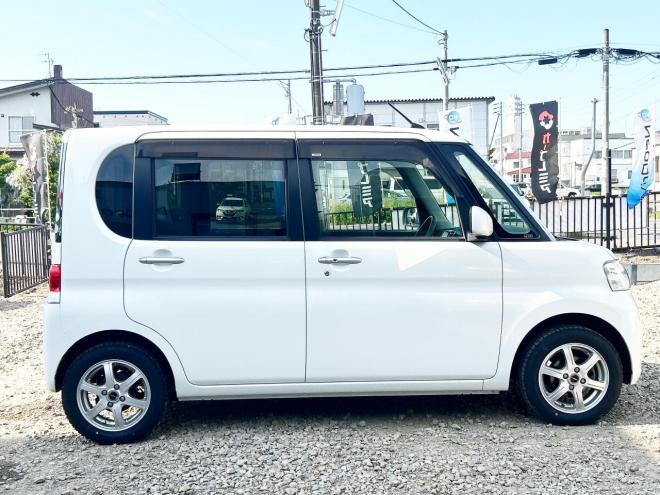 タント660X 4WD　ローンが不安な方＜優遇ローン＞　寒冷地仕様　社外ナビ　フルセグTV　コラム