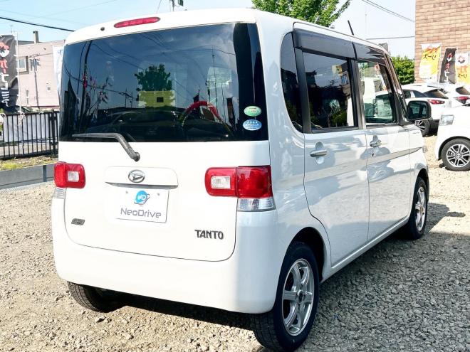 タント660X 4WD　ローンが不安な方＜優遇ローン＞　寒冷地仕様　社外ナビ　フルセグTV　コラム