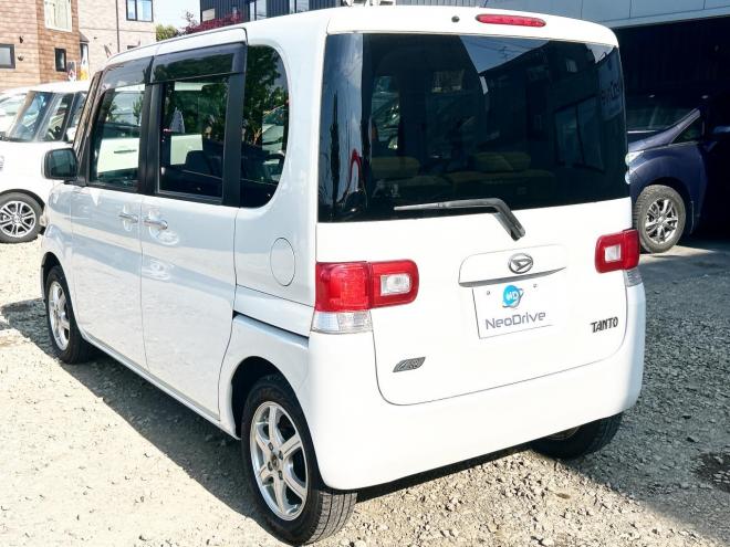 タント660X 4WD　ローンが不安な方＜優遇ローン＞　寒冷地仕様　社外ナビ　フルセグTV　コラム