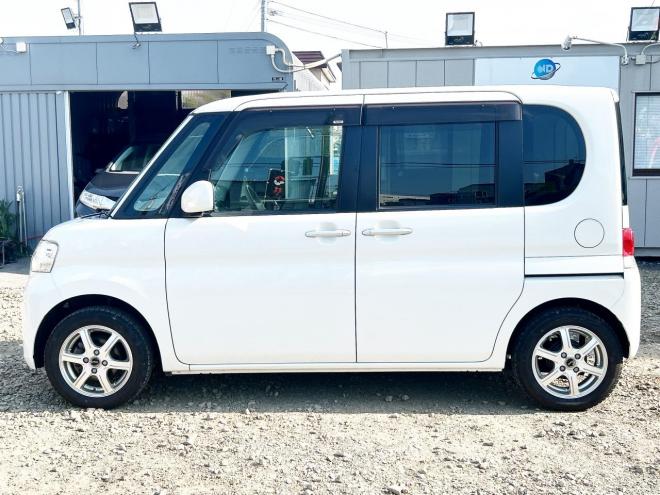 タント660X 4WD　ローンが不安な方＜優遇ローン＞　寒冷地仕様　社外ナビ　フルセグTV　コラム