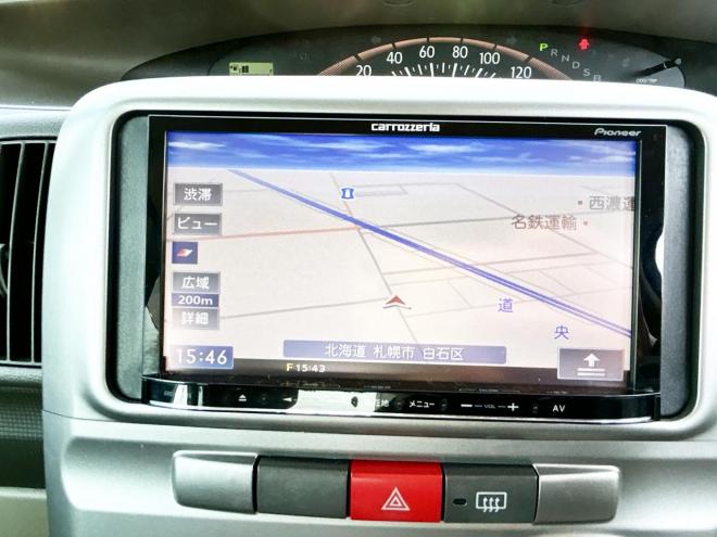 タント660X 4WD　ローンが不安な方＜優遇ローン＞　寒冷地仕様　社外ナビ　フルセグTV　コラム