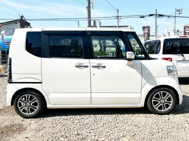N-BOX660GターボSSパッケージ 4WD　ローンが不安な方＜優遇ローン＞　寒冷地仕様　純正ナビ　フルセグTV　ETC